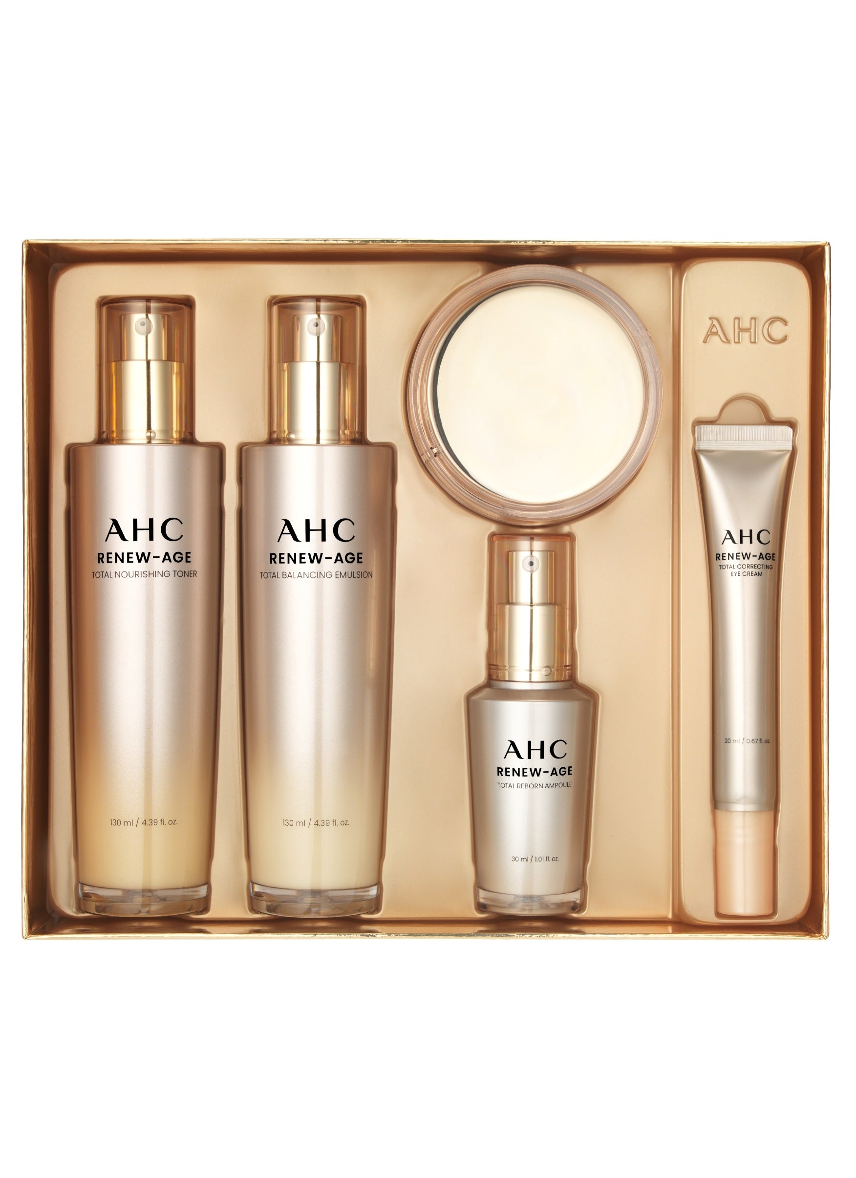 A.H.C Renewage Total 4 Type Gift Set - Anti-Aging Skincare