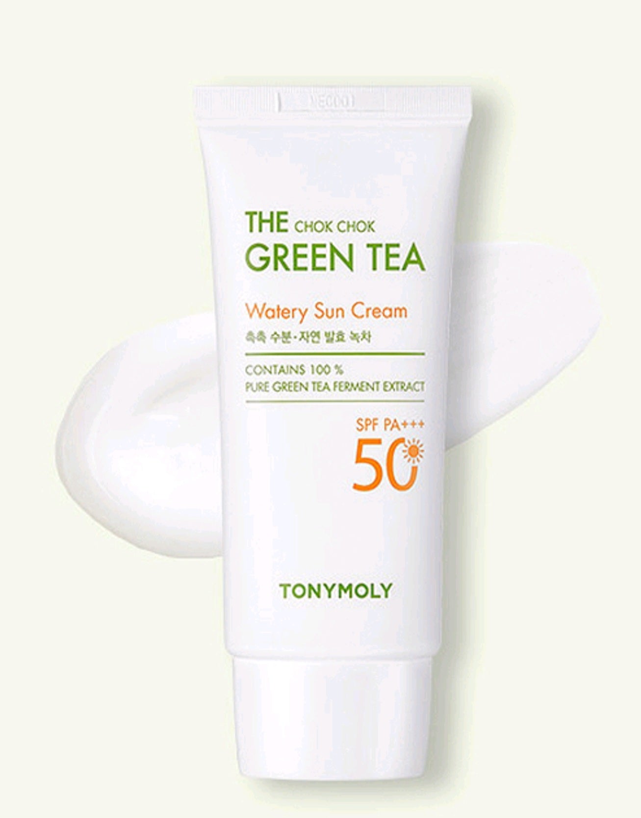 Tony Moly The Moist Green Tea Moisture Sunscreen SPF50 PA++++ 2 x 50ml