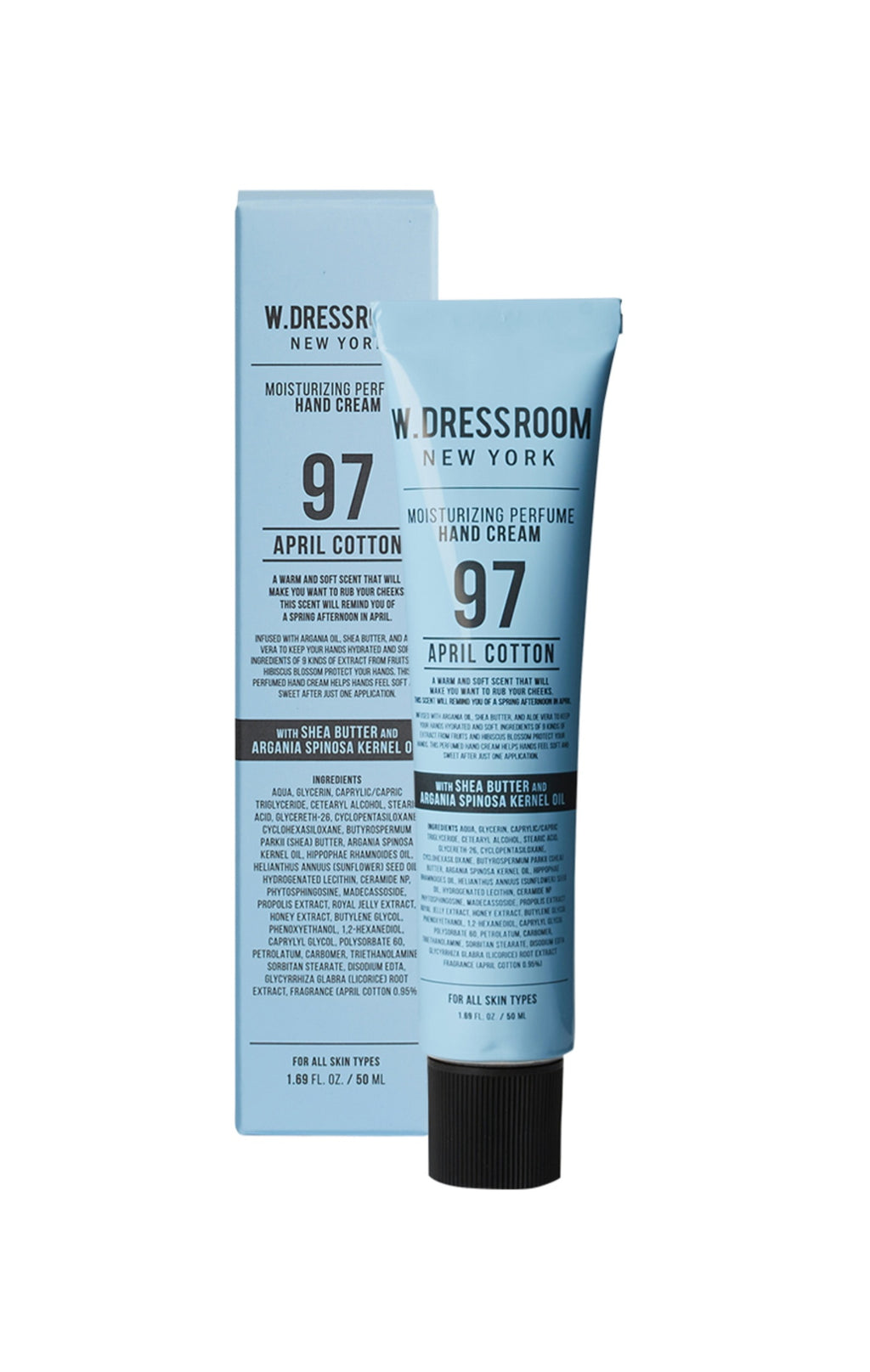 W.Dressroom Perfume Hand Cream 97 April Cotton Fragrance  50ml