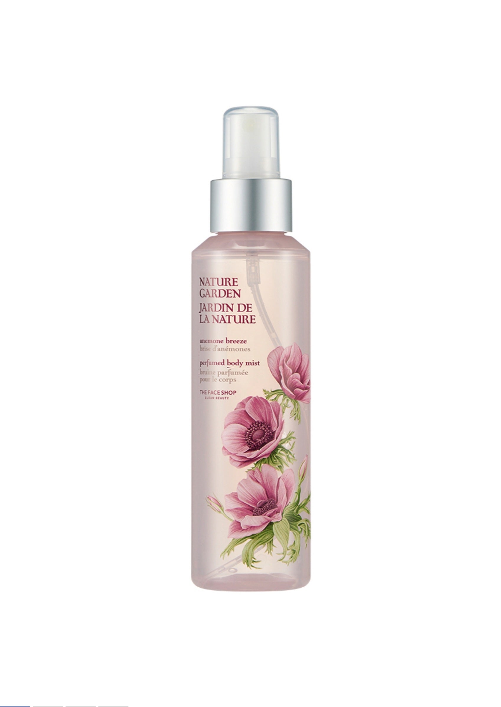 The Face Shop Nature Garden Perfume Anemone Breeze Body Mist Floral  155ml