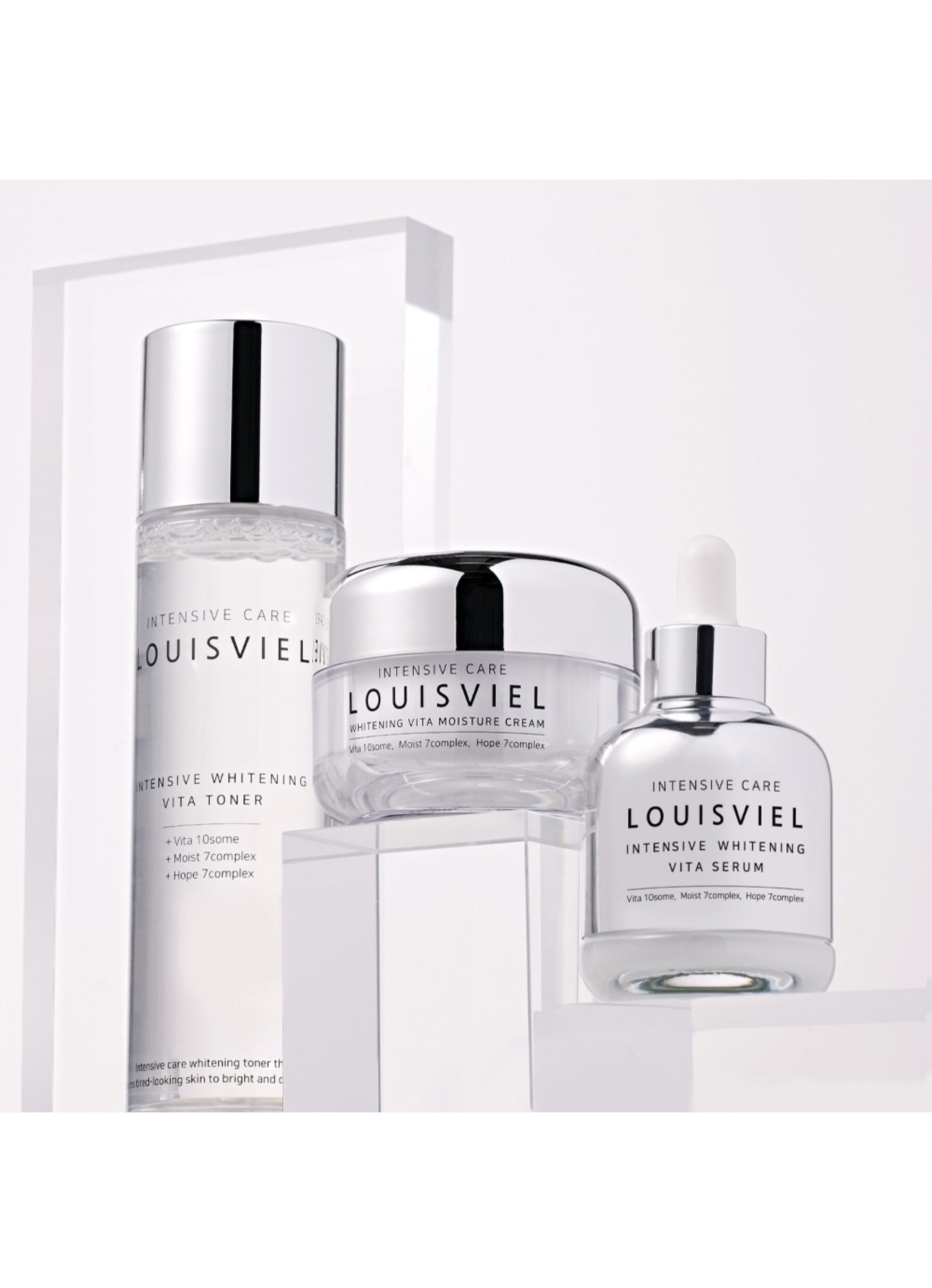ルイヴィエル インテンシブ ホワイトニング モイスチャライザー 3個セット
