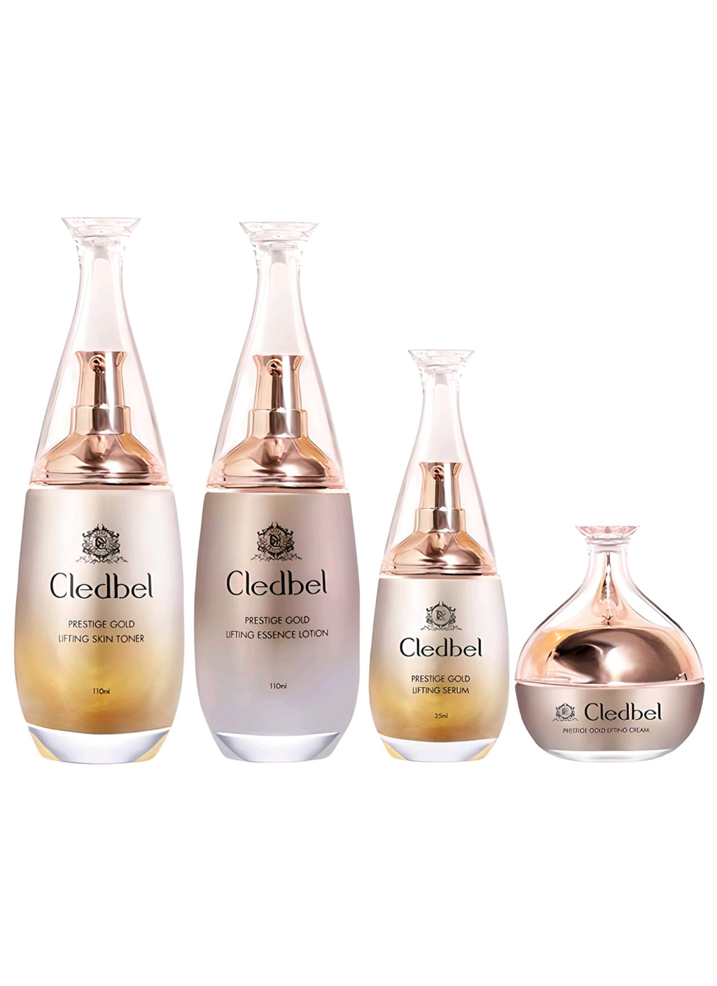 Cledbel Prestige Gold Lifting Basic Skincare Set