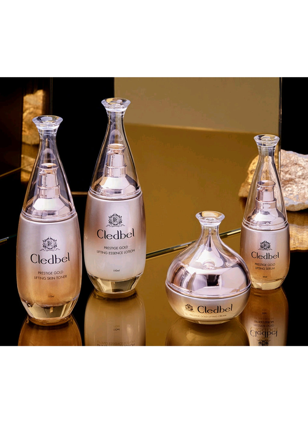 Cledbel Prestige Gold Lifting Basic Skincare Set