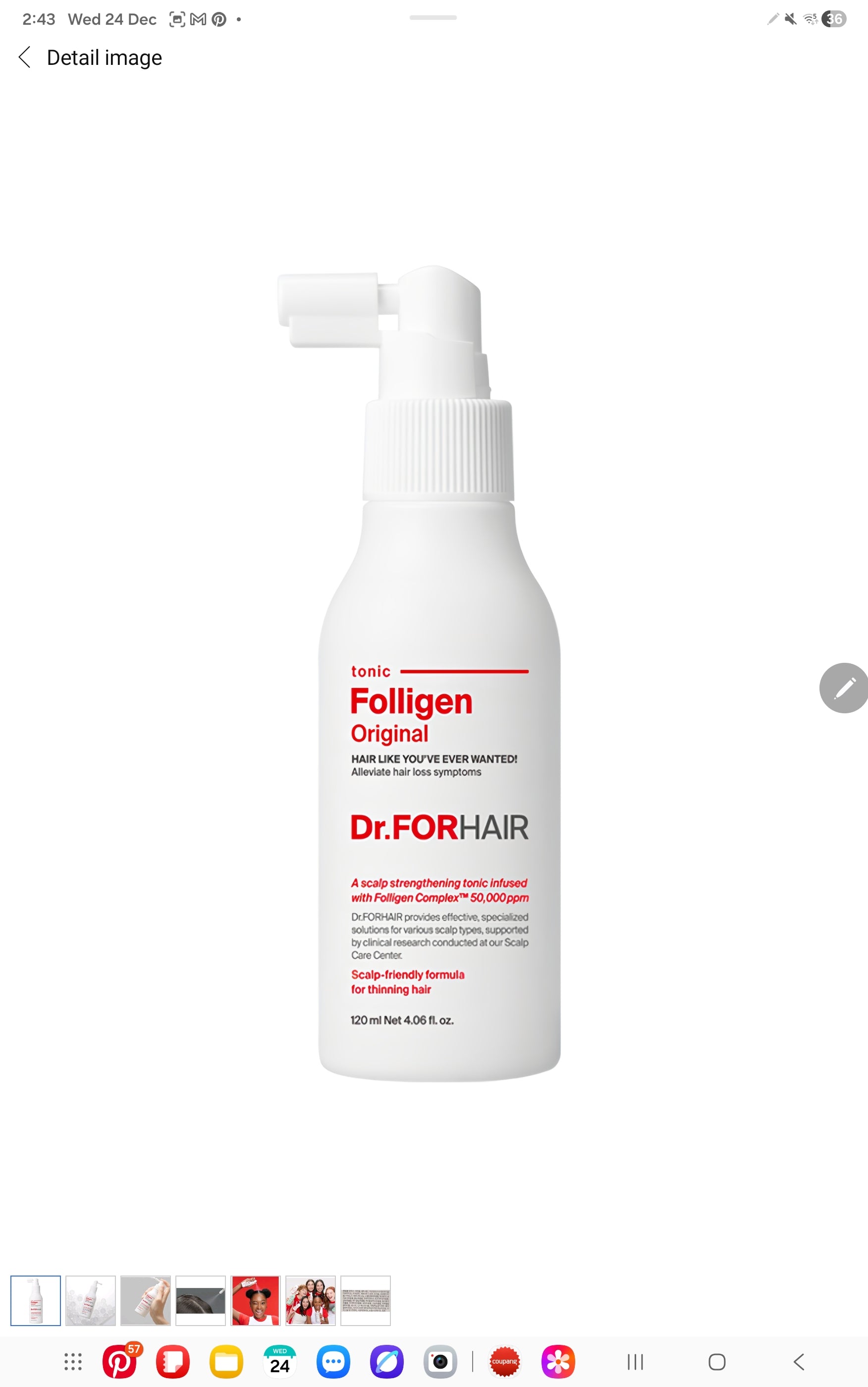 Dr.Forhair Polygen Hair Tonic  120ml