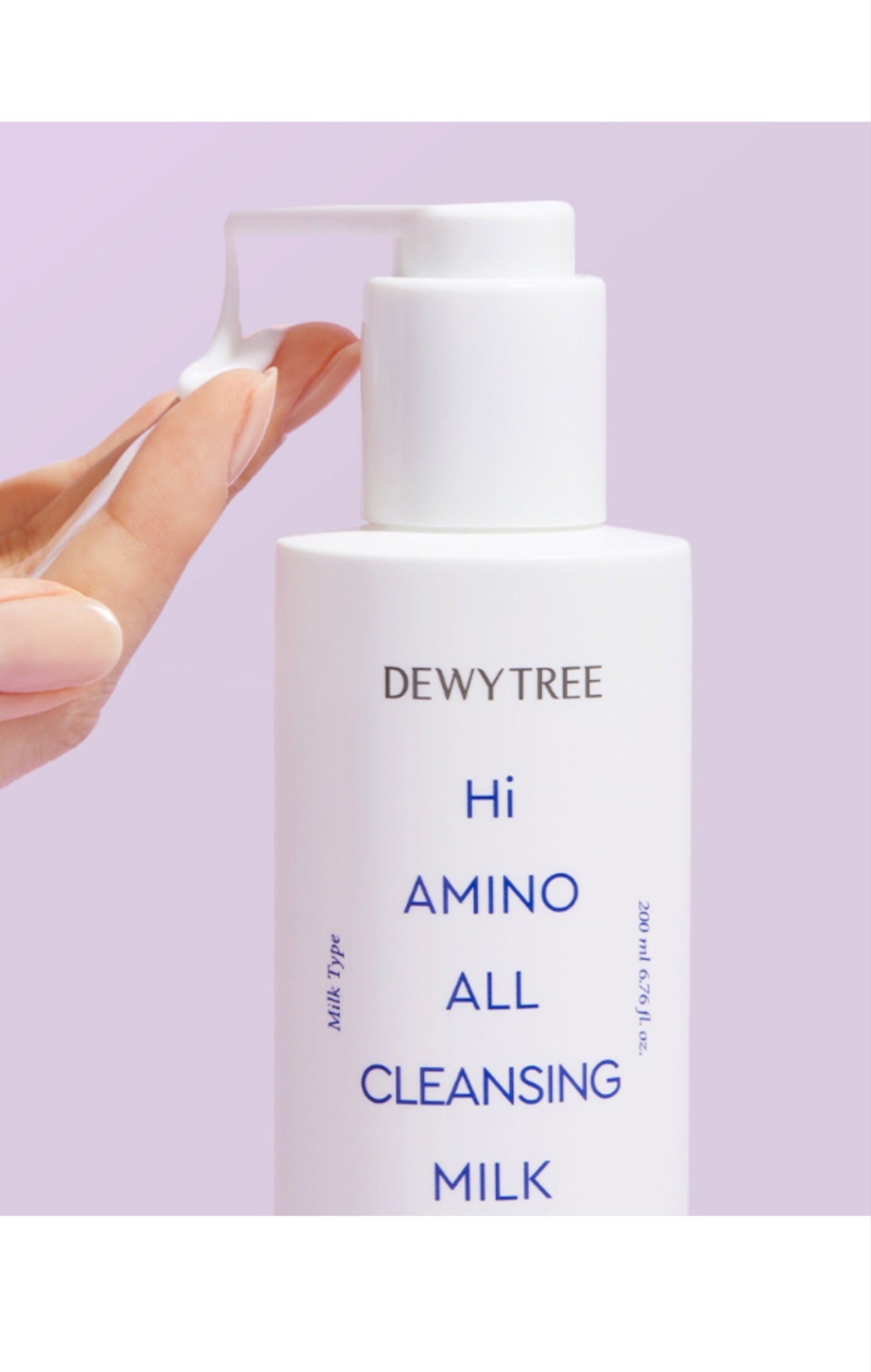 Dewytree Hi Amino All Cleansing Large Capacity Milk 400ml