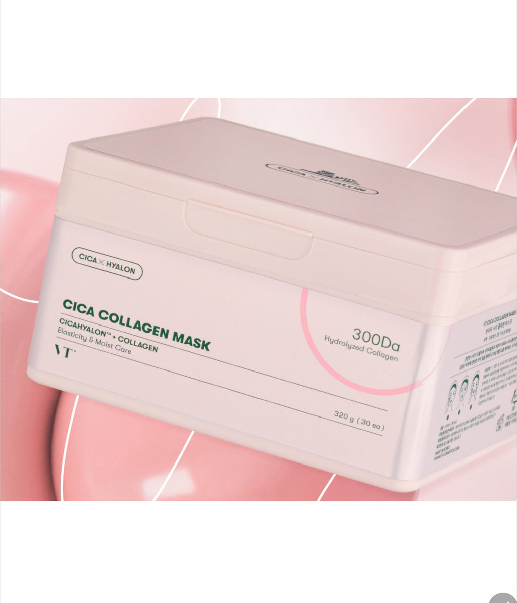 VT Cosmetic Cica Collagen Mask 30-pack, 1 unit