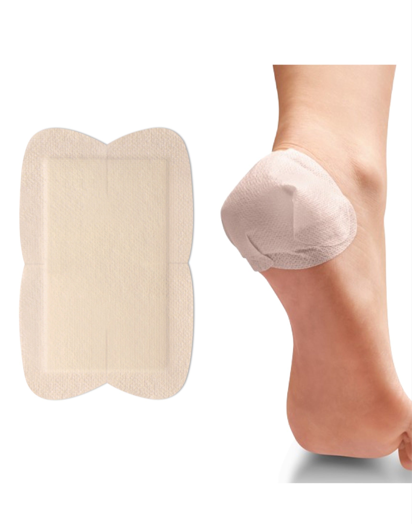 BAREN Shea Butter Sleeping Heel Patch 10-Pack