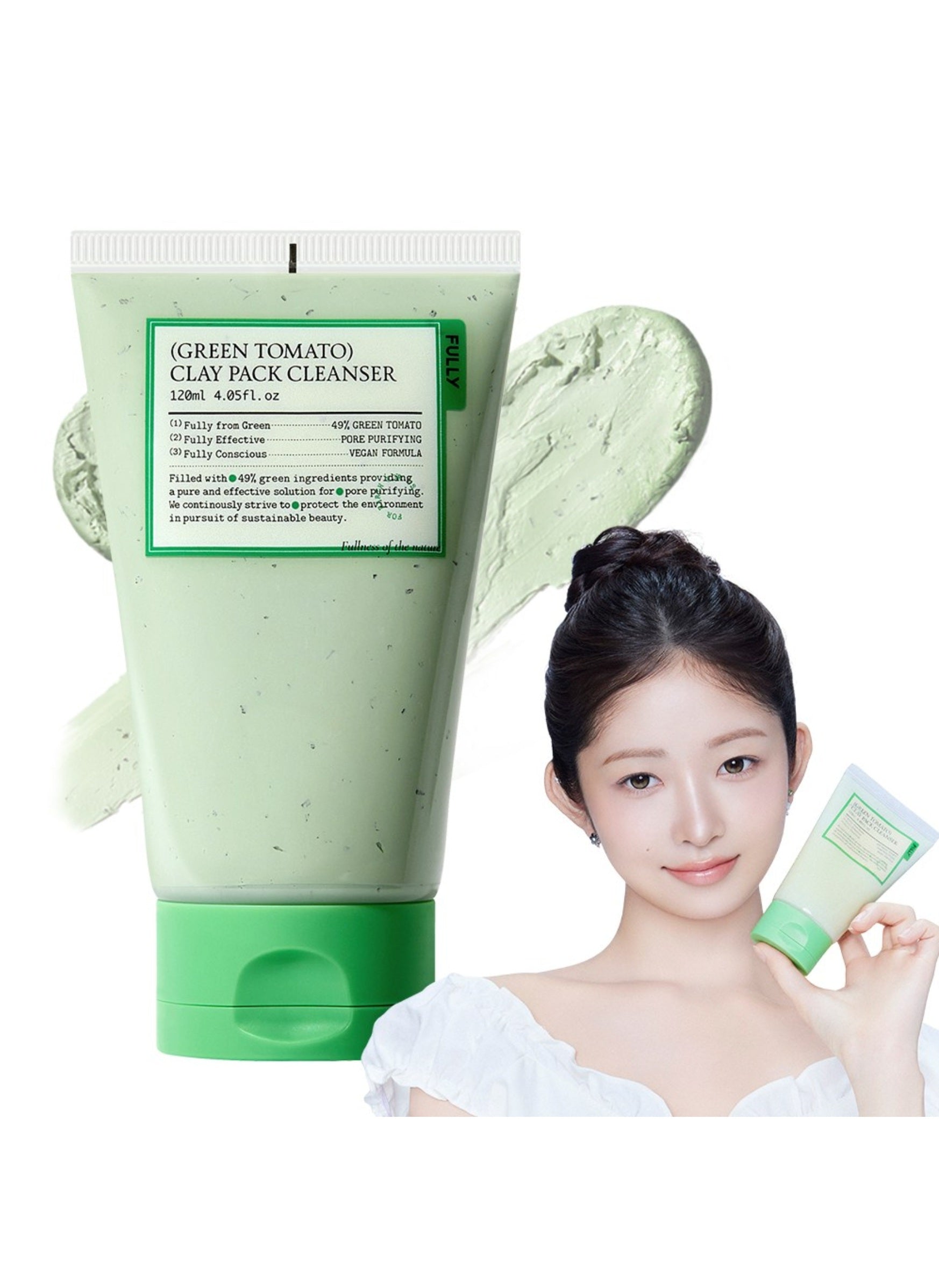 Green Tomato Clay Pack Cleanser 120ml