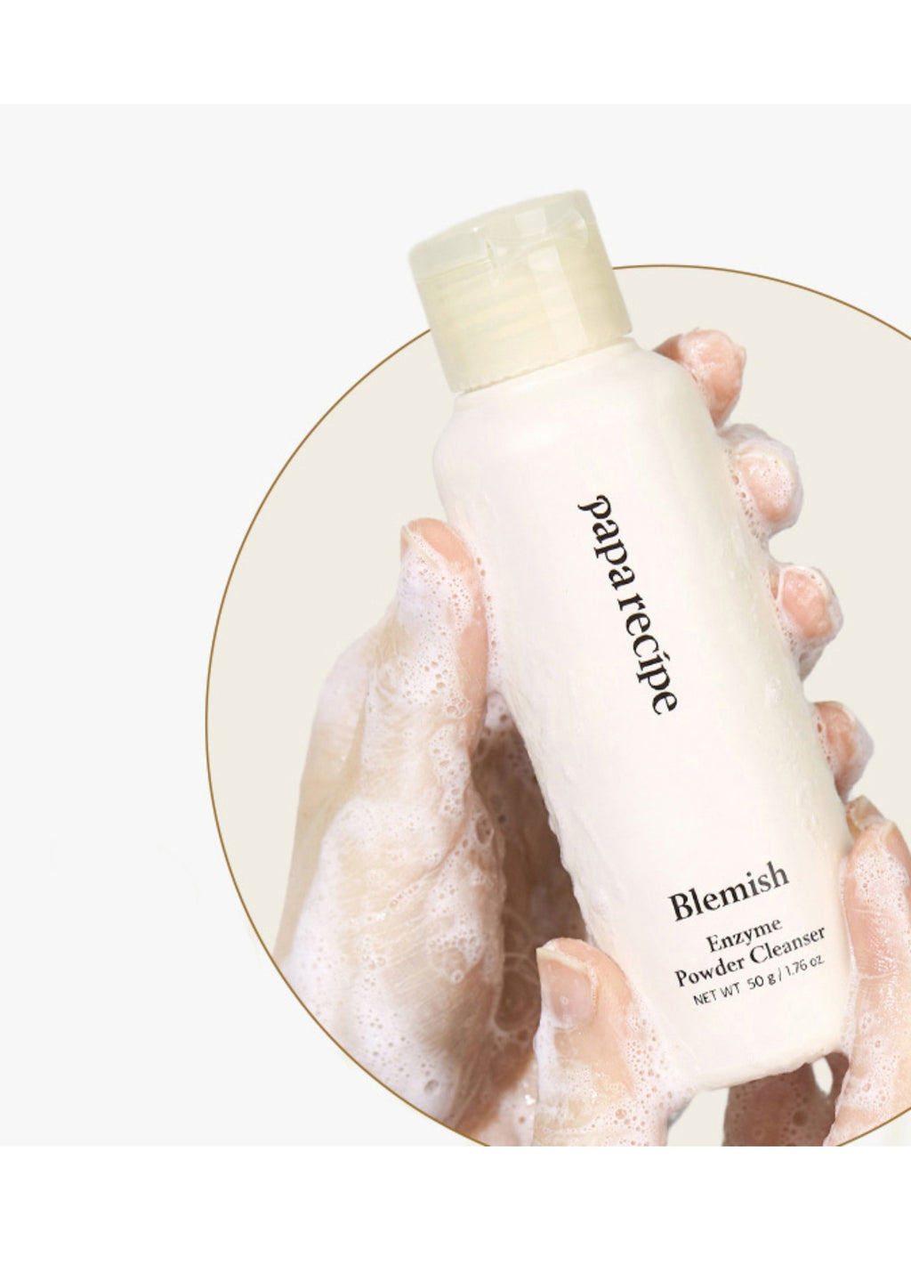 Paparecipe Blemish Enzyme Powder Cleanser 50g